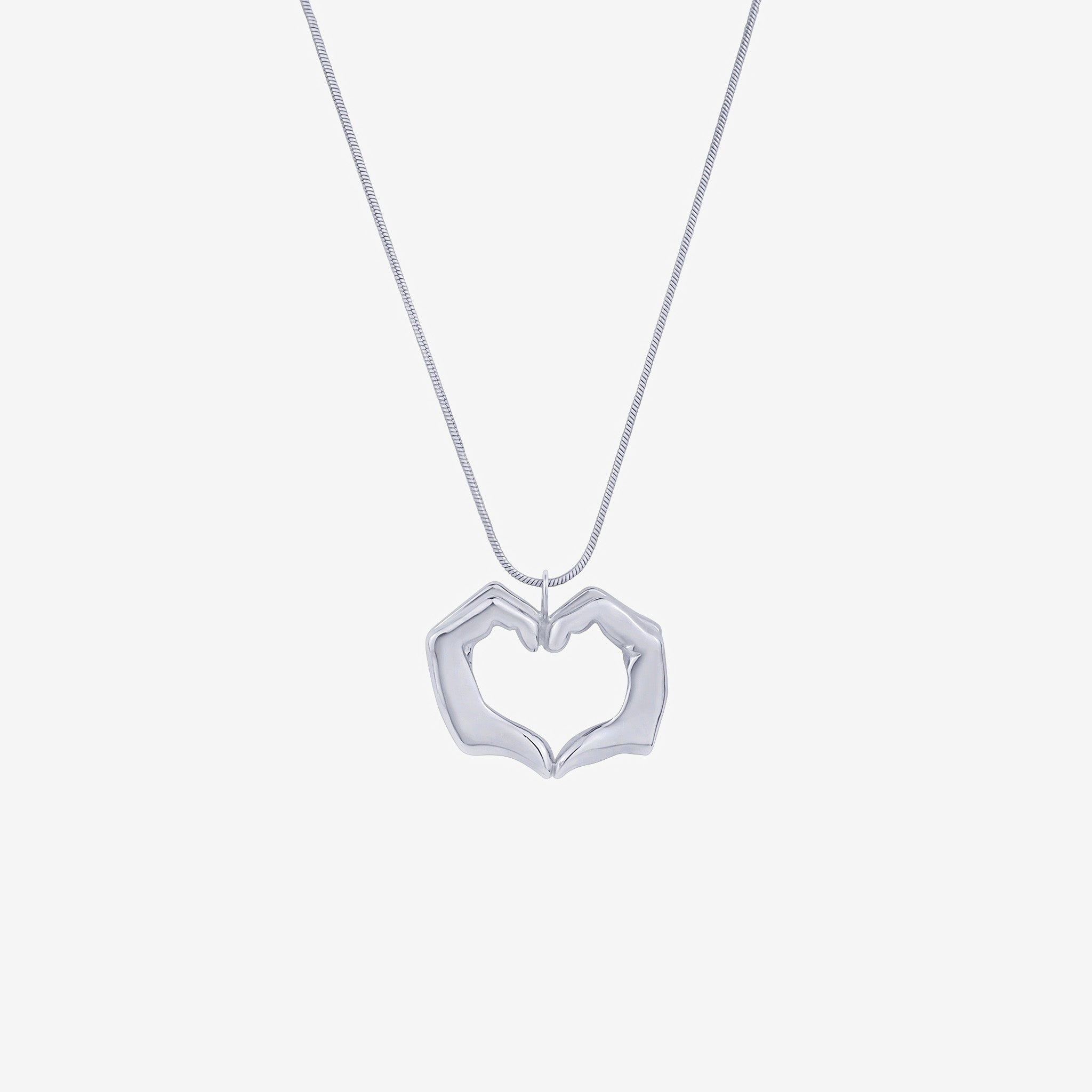 Handmade friendship heart shaped pendant