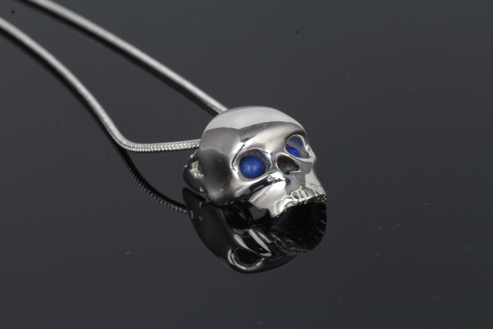 Sterling Silver Skull Pendant