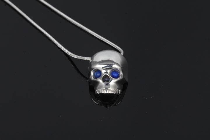 Sterling Silver Skull Pendant