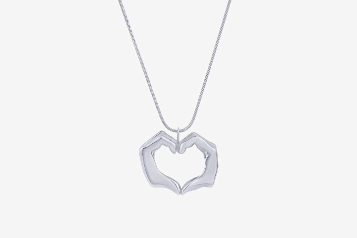 Handmade friendship heart shaped pendant